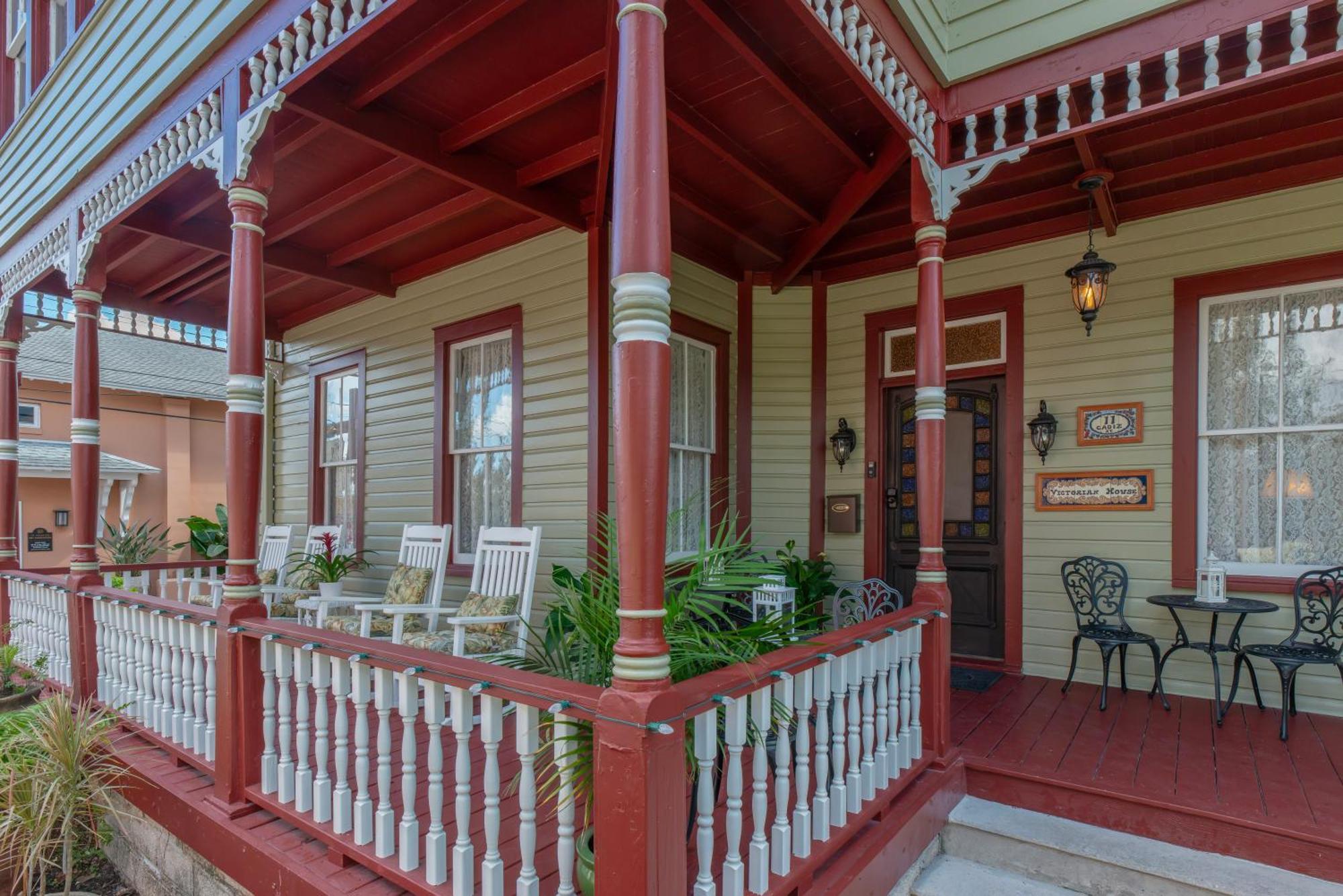 Victorian House Bed And Breakfast Сент-Огастин Экстерьер фото