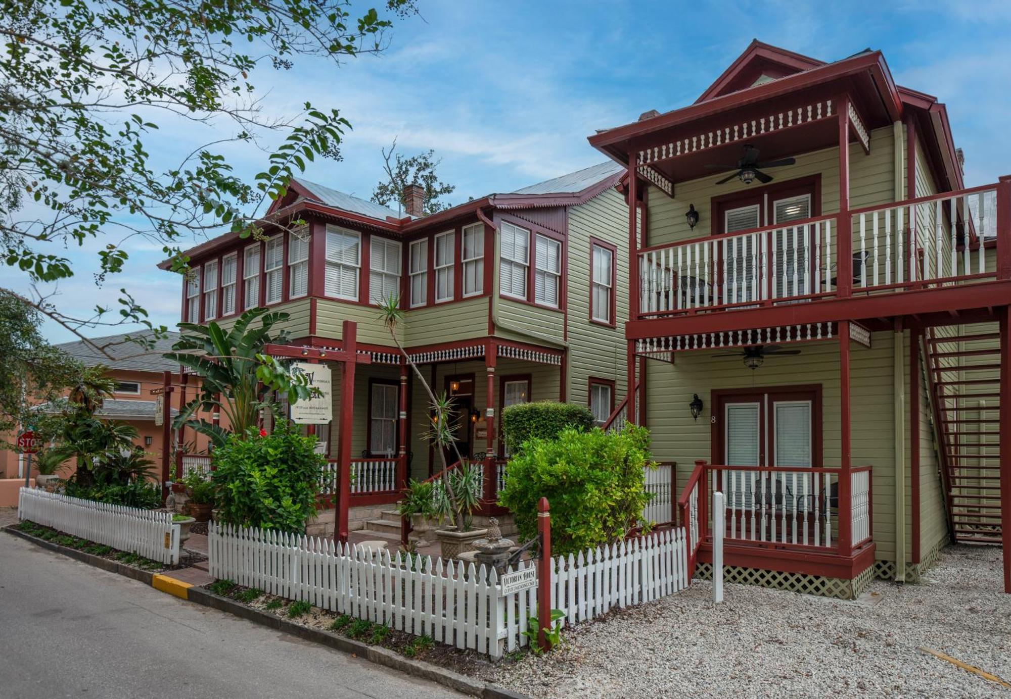Victorian House Bed And Breakfast Сент-Огастин Экстерьер фото